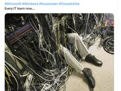 Meme Kocak Hari Blue Screen Windows Sedunia