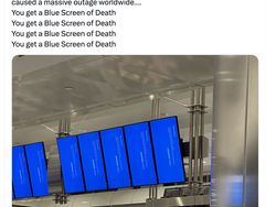 Meme Kocak Hari Blue Screen Windows Sedunia