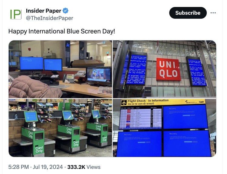 Meme Blue Screen