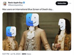 Meme Kocak Hari Blue Screen Windows Sedunia