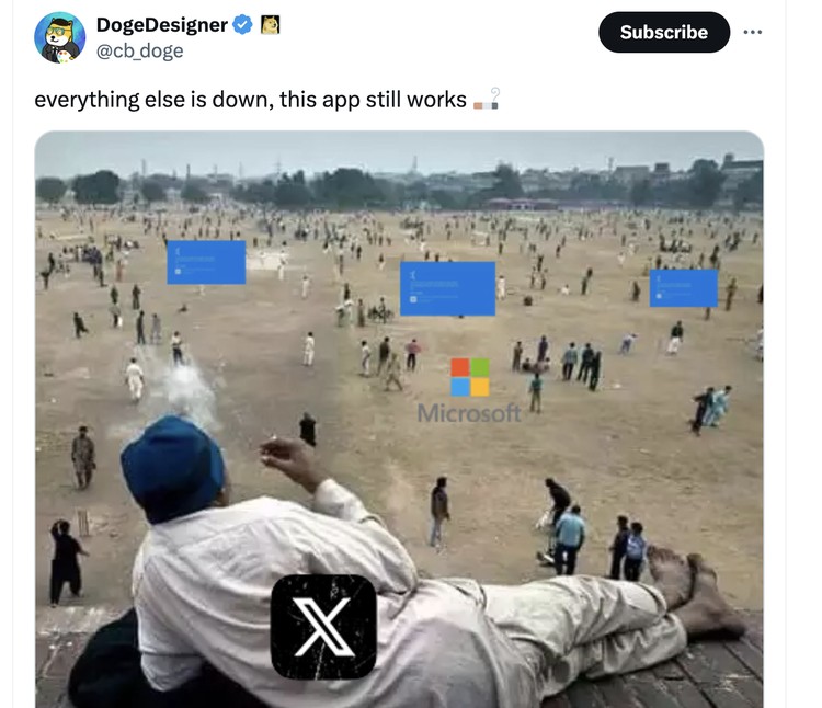 Meme Blue Screen