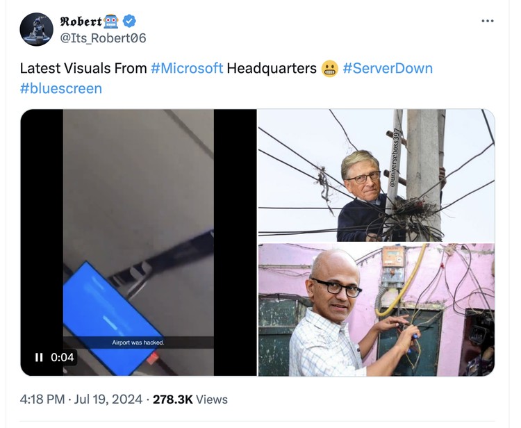 Meme Blue Screen