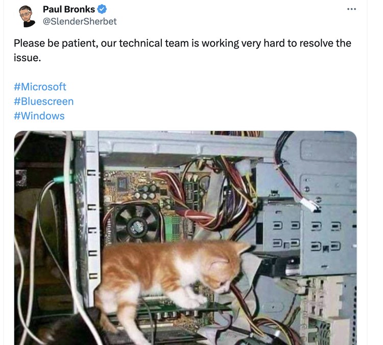 Meme Blue Screen