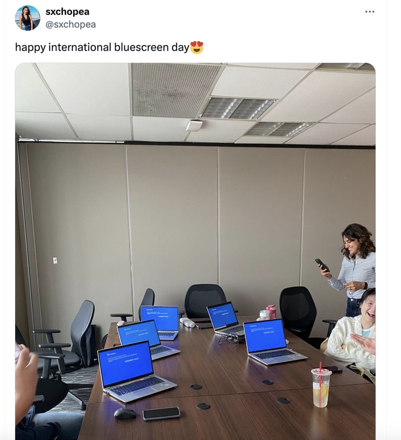 Meme Blue Screen