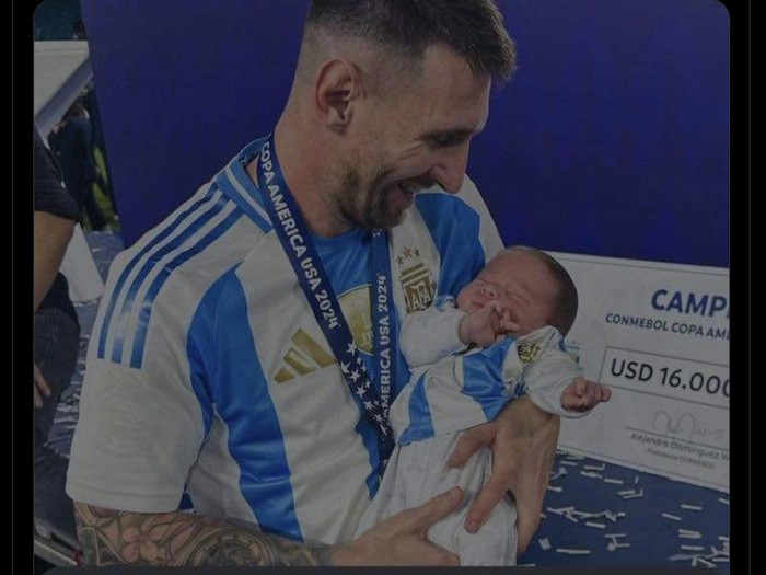 Meme Messi Mandikan Bayi