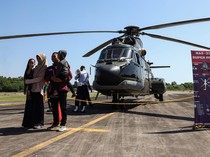 Warga Serbu Pameran Alutsista TNI AU di Makassar