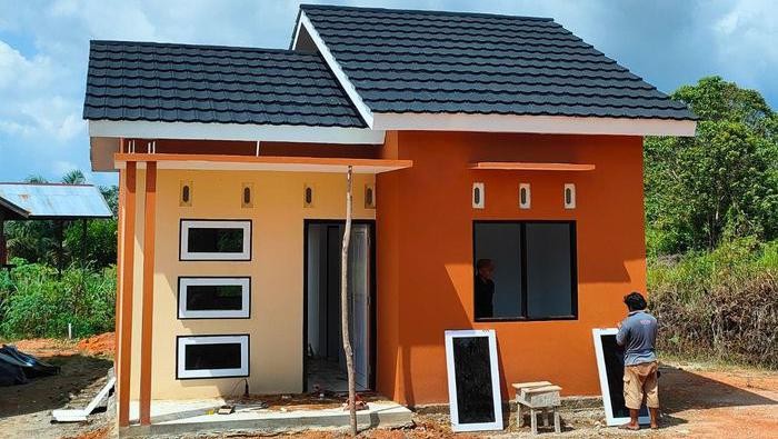 Penampakan rumah di Alun-Alun Residence