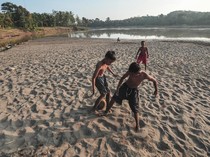 Duh! Debit Air Sungai Batanghari Menyusut