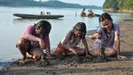 Duh! Debit Air Sungai Batanghari Menyusut