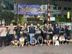 Polisi Gagalkan Aksi Tawuran di Mangga Dua Jakbar, 10 Remaja Diamankan