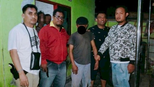 Polisi menangkap remaja pria pencuri motor di Kupang, NTT, Jumat (19/7/2024).