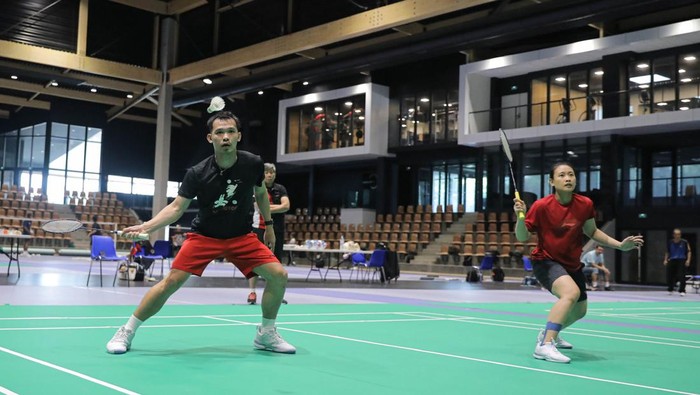 Ganda campuran Indonesia Rinov Rivaldy/Pitha Haningtyas Mentari