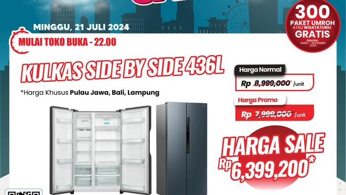 Transmart Full Day Sale-Kulkas