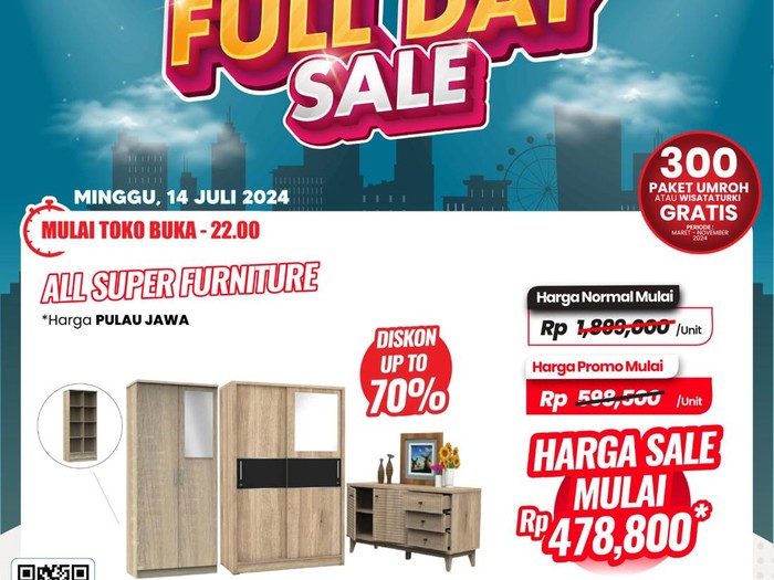 Transmart Full Day Sale-Lemari