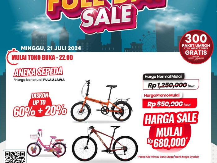 Transmart Full Day Sale-Sepeda