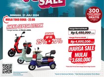 Transmart Full Day Sale Kembali Hadir, Sepeda Listrik Diskon Hingga 2 Juta!