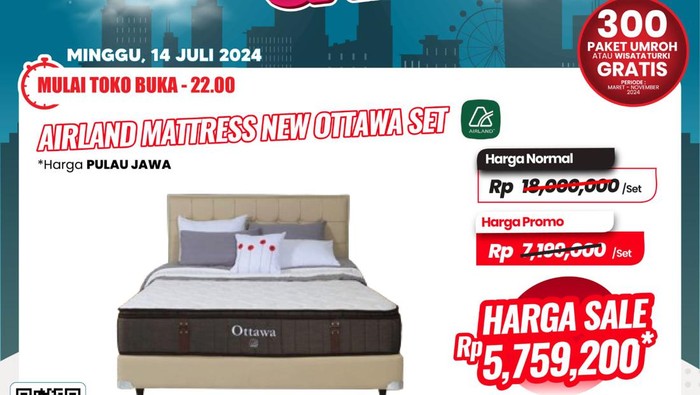 Transmart Full Day Sale-Tempat Tidur