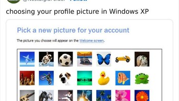 Nah yang mana nih profil picture favorit kalian di Windows XP? Foto: (NostalgiaFolder via Bored Panda).