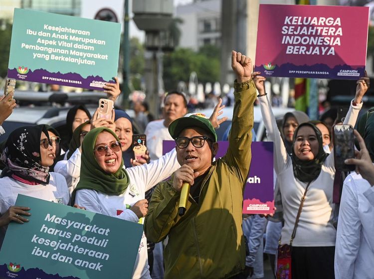 Cak Imin Kampanyekan UU KIA di CFD Jakarta