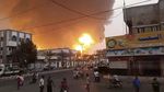 Depot Bahan Bakar di Pelabuhan Yaman Terbakar Usai Diserang Israel