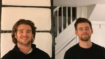 “Foto ini diambil ibuku tentang aku dan kakakku terlihat seperti dijahit sebelum dan sesudah.” Foto: Brightside