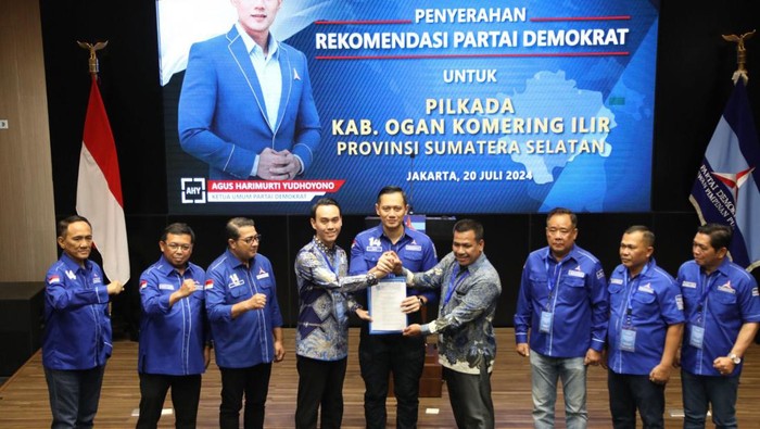 Partai Demokrat beri dukungan untuk Muchendi di Pilkada OKI