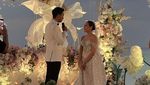 Romantis! Potret Salshabilla Adriani dan Ibrahim Risyad Resepsi di Bali