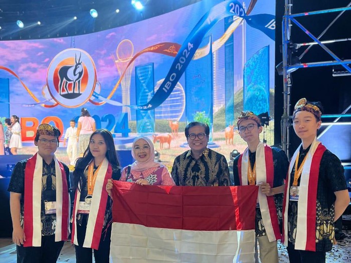 Siswa RI Raih Medali di Olimpiade Biologi Internasional 2024