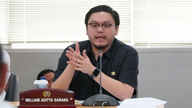 Ketua Fraksi PSI DPRD DKI Jakarta William Sarana Aditya