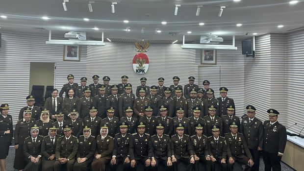 100 Jaksa di KPK Ikut Peringati Hari Adhyaksa, Janji Berantas Korupsi