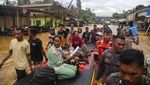 Foto Udara Banjir di Halmahera Tengah