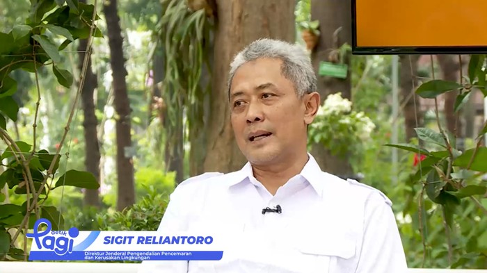 Direktur Jenderal Pengendalian Pencemaran dan Kerusakan Lingkungan Sigit Reliantoro