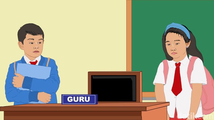 Ilustrasi detikX Cleansing Guru Honorer