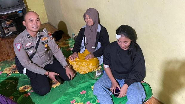Insiden saat karnaval di Nganjuk yang membuat penonton terluka.