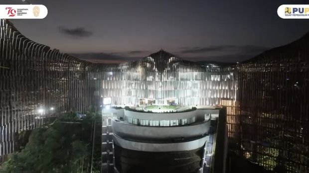 Kantor Presiden di IKN rampung. (Istagram/PUPR)