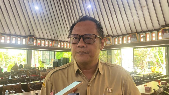 Kepala Dinkes Klaten Anggit Budiarto, di Pendapa Setda Klaten