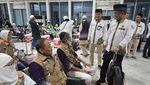 Potret 316 Jemaah Kloter KJT-30 Tutup Fase Pemulangan Haji 2024