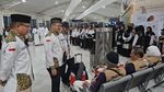 Potret 316 Jemaah Kloter KJT-30 Tutup Fase Pemulangan Haji 2024