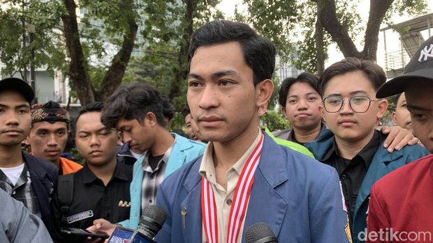Koordinator Pusat BEM SI, Herianto (Taugifq S/detikcom)
