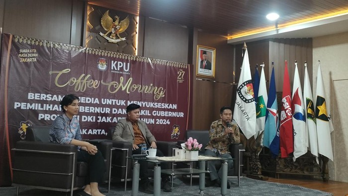 KPU DKI telah menuntaskan verifikasi faktual bakal paslon jalur perseorangan untuk Pilkada 2024 (Dwi/detikcom)