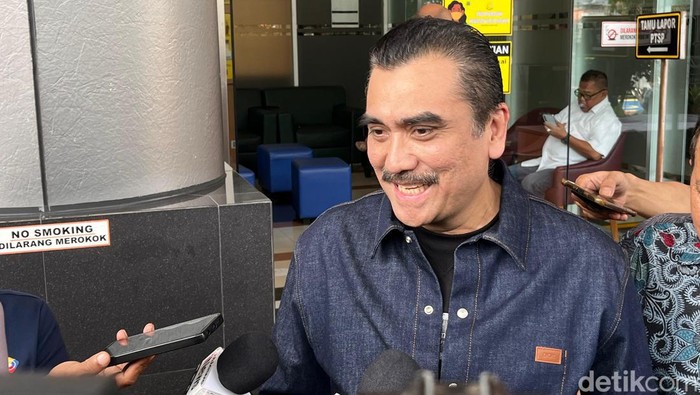 Kuasa hukum Harvey Moeis, Harris Arthur Hedar (Rumondang/detikcom)
