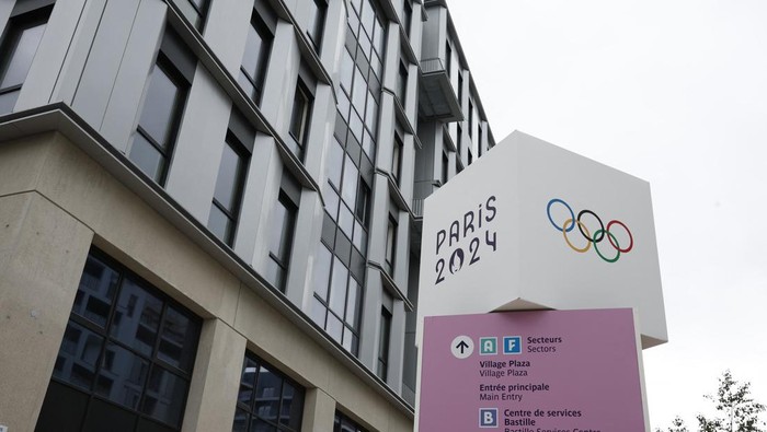 Paris 2024 Olympics - Press visit at the Olympic and Paralympic athletes Village - Saint-Denis, France - July 2, 2024 General view on the Olympic and Paralympic athletes village ahead of the Paris 2024 Olympics REUTERS/Benoit Tessier