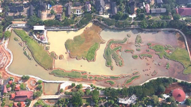 Miniatur Indonesia TMII. (Dok. Brantas Abipraya via Detikcom)