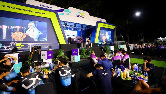 Para peserta Tour de Ijen Banyuwangi