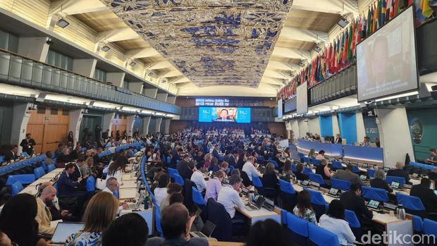 Pertemuan Commission on Forestry (COFO) di Roma (Elvan/detikcom)