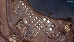 Foto Satelit Sebelum dan Sesudah Depot Bahan Bakar di Yaman Diserang Israel