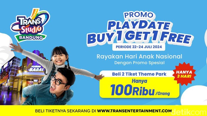 Promo Spesial Hari Anak Buy 1 Get 1 Selama 3 Hari, Beli Sekarang!