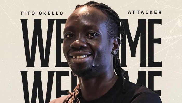 PSM Makassar memperkenalkan striker asing barunya, Tito Okello.