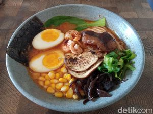 Ramen Bunga Kecombrang Ala Kafe Buri Umah Cirebon