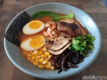 Ramen Bunga Kecombrang Ala Kafe Buri Umah Cirebon